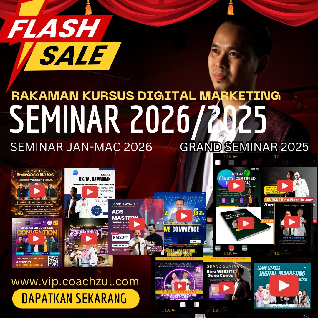 VIP Coach Zul - Digital Marketing 2026