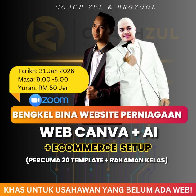 Kelas Website Canva + AI